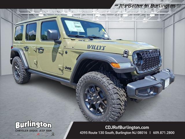 2026 Jeep Wrangler WRANGLER 4-DOOR WILLYS 2026 Jeep Wrangler WRANGLER 4-DOOR WILLYS