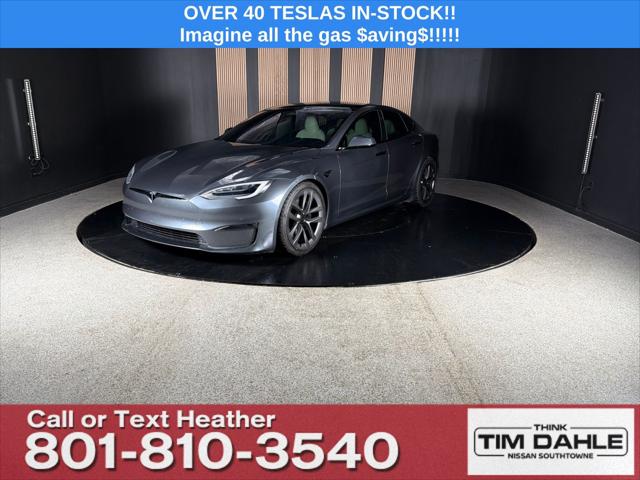 2022 Tesla Model S Plaid Tri Motor All-Wheel Drive for sale in South Jordan, UT