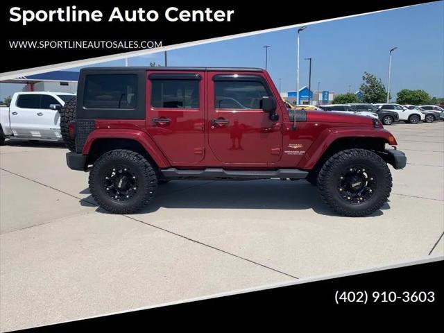 2012 Jeep Wrangler Unlimited Sahara for sale in Columbus, NE