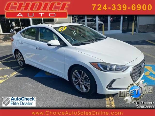 2017 Hyundai Elantra Limited for sale in Murrysville, PA