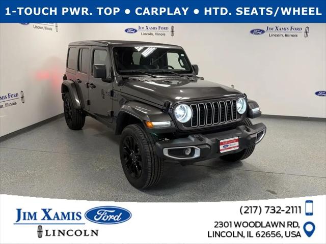 2025 Jeep Wrangler 4xe Sahara 4xe for sale in Lincoln, IL