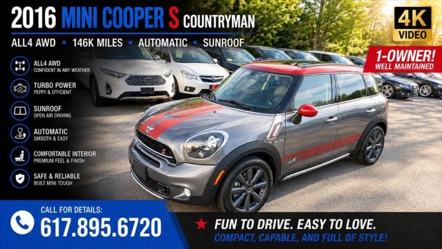 2016 MINI Countryman Cooper S for sale in Stow, MA