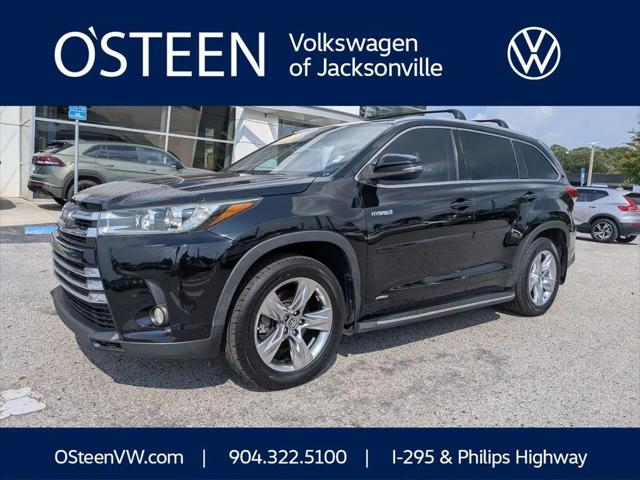 2017 Toyota Highlander Hybrid Limited for sale in Jacksonville, FL
