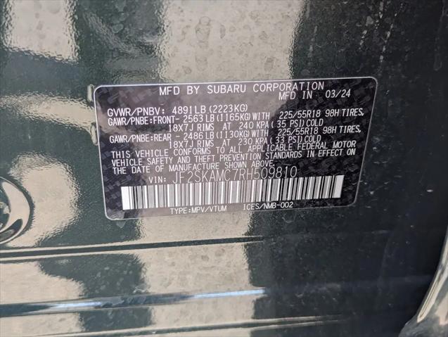 2024 Subaru Forester Touring