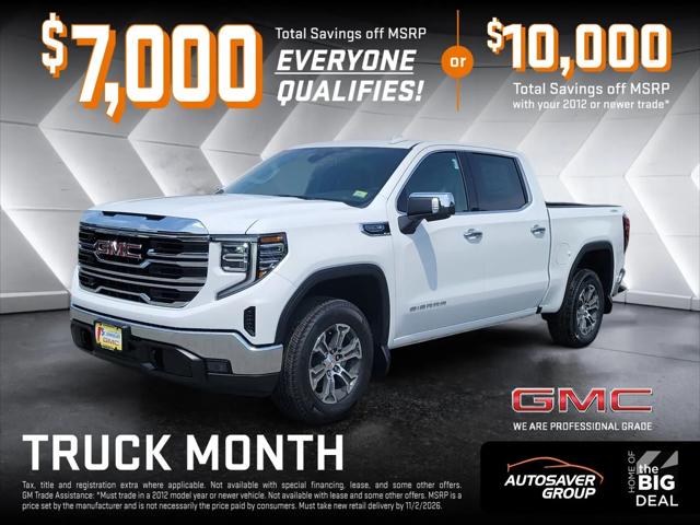 2026 GMC Sierra 1500 Crew Cab, Short Bed, SLT, 4WD for sale in Saint Johnsbury, VT