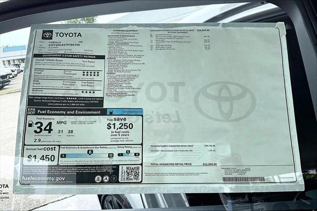 2026 Toyota Corolla XSE