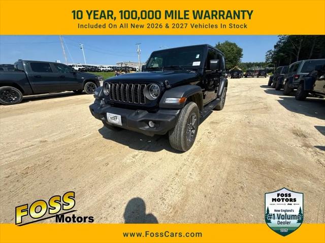 2026 Jeep Wrangler 4-Door Sport S 4x4 for sale in Exeter, NH