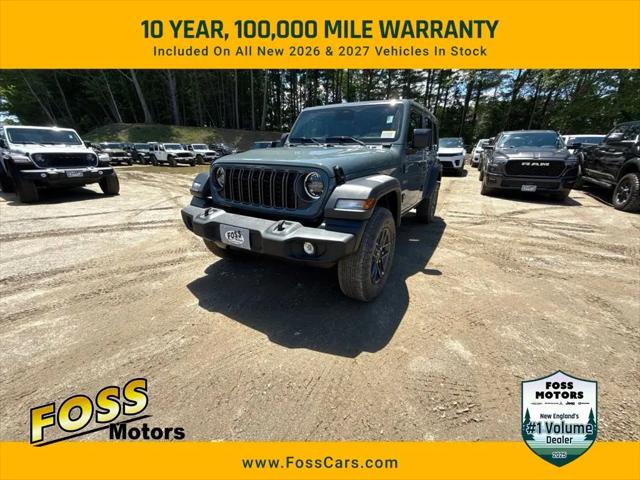 2026 Jeep Wrangler 4-Door Sport S 4x4 for sale in Exeter, NH