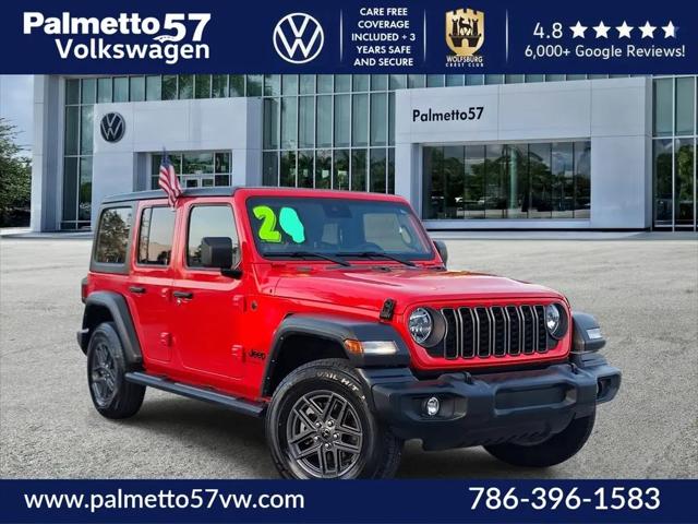 2024 Jeep Wrangler 4-Door Sport S 4x4 for sale in Miami Gardens, FL