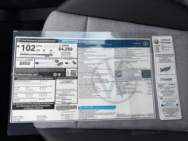 2026 Volkswagen ID.4 AWD Pro
