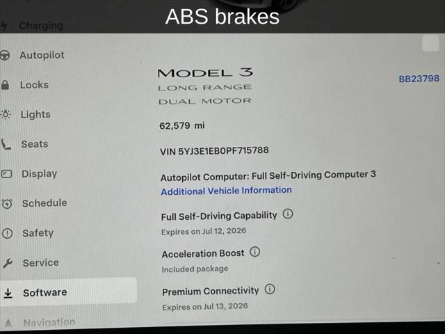 2023 Tesla Model 3 Long Range Dual Motor All-Wheel Drive