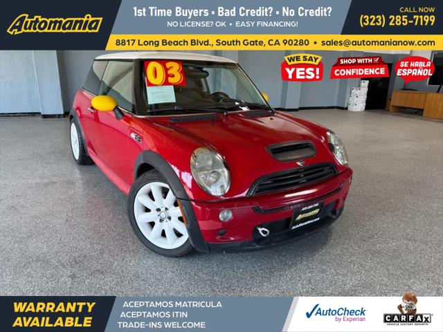 2003 MINI Cooper S S for sale in South Gate, CA