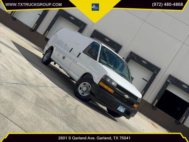 2020 Chevrolet Express Cargo Van RWD 2500 Extended Wheelbase WT for sale in Garland, TX