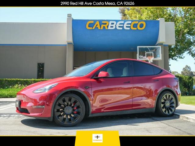 2022 Tesla Model Y Performance Dual Motor All-Wheel Drive for sale in Costa Mesa, CA