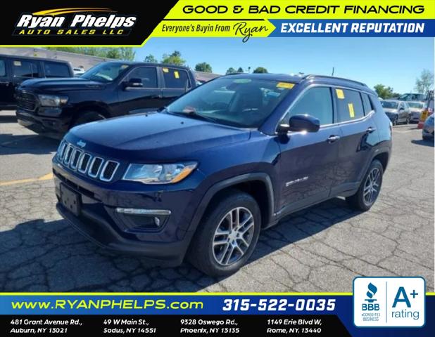 2020 Jeep Compass Latitude 4x4 for sale in Auburn, NY