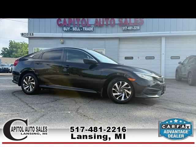 2018 Honda Civic EX for sale in Lansing, MI
