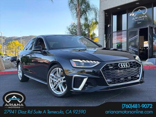 2023 Audi A4 Premium 45 TFSI S line quattro S tronic for sale in Temecula, CA