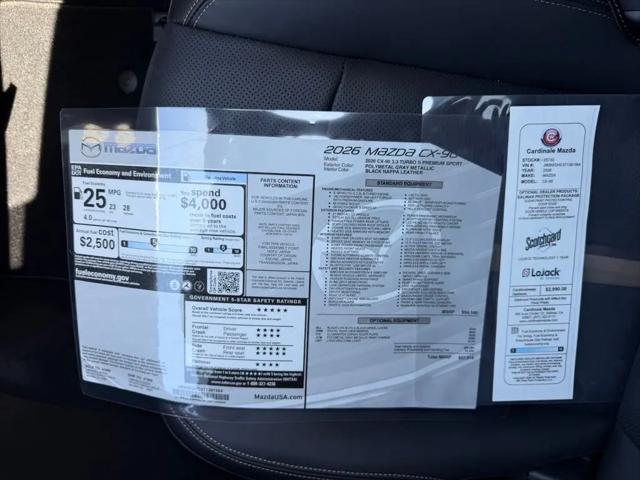 2026 Mazda X-90 3.3 Turbo S Premium Sport