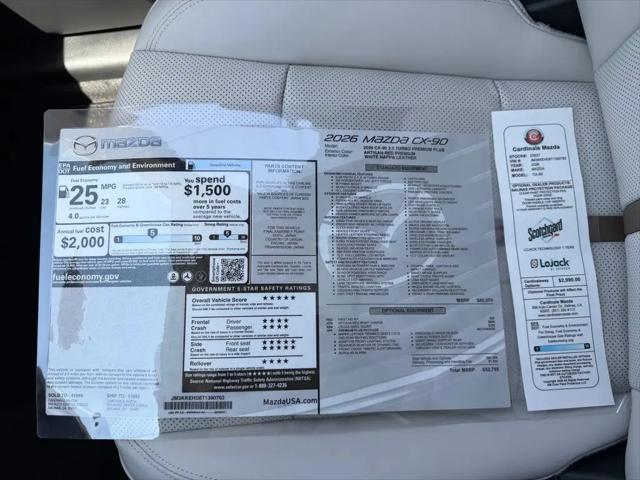 2026 Mazda X-90 3.3 Turbo Premium Plus