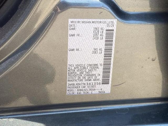 2026 Nissan Altima SV FWD
