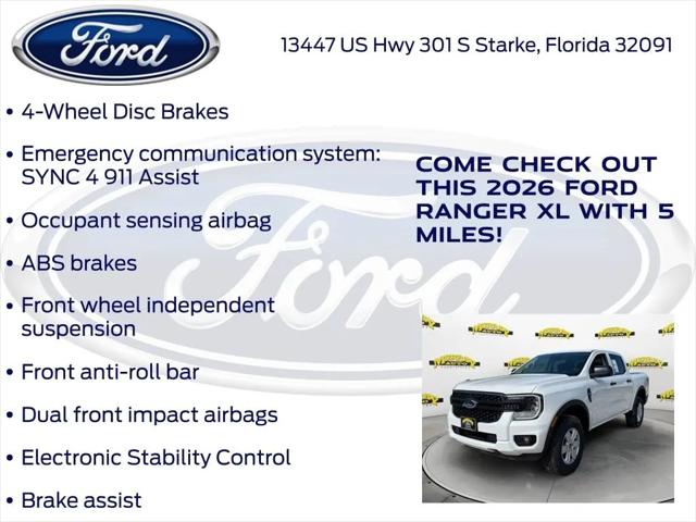 2026 Ford Ranger XL