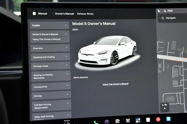 2021 Tesla Model S Plaid Tri Motor All-Wheel Drive