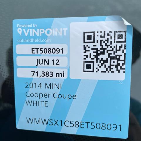 2014 MINI Coupe Cooper