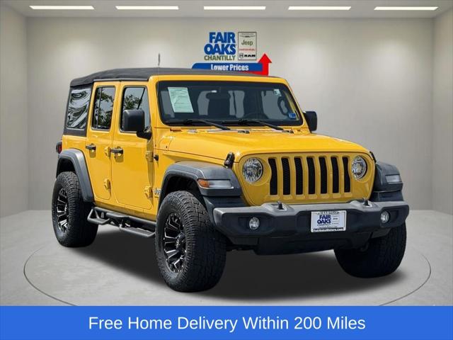 2018 Jeep Wrangler Unlimited Sport S 4x4 2018 Jeep Wrangler Unlimited Sport S 4x4