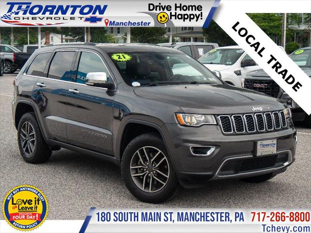 2021 Jeep Grand Cherokee Limited 4x4 for sale in Manchester, PA