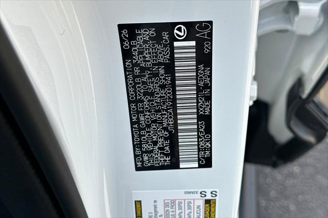 2026 Lexus ES 350 Premium