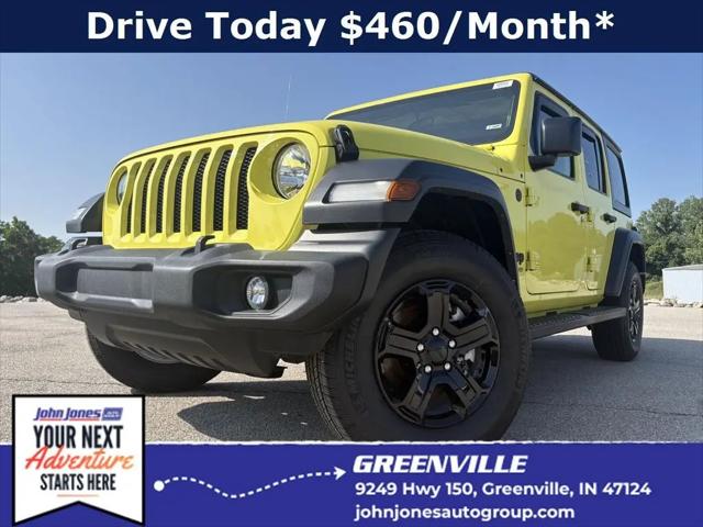 2022 Jeep Wrangler Unlimited Sport S 4x4 for sale in Greenville, IN