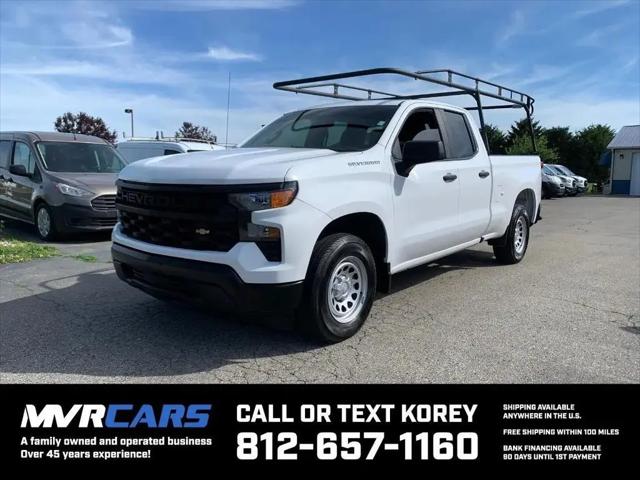 2023 Chevrolet Silverado 1500 2WD Double Cab Standard Bed WT for sale in Greensburg, IN