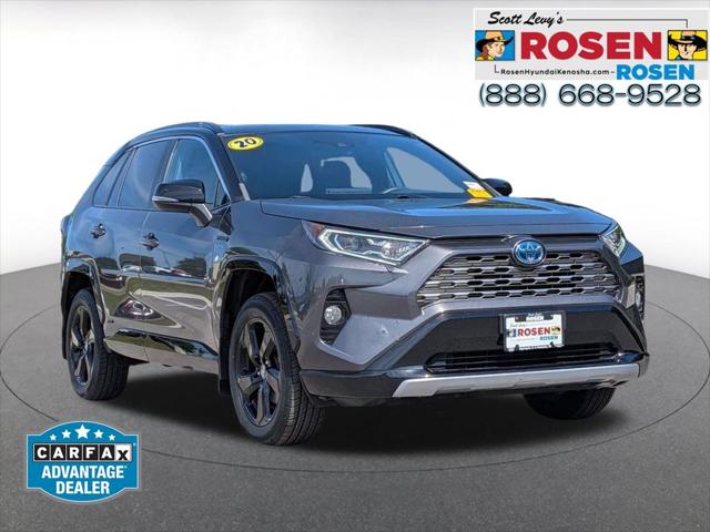 2020 Toyota RAV4 Hybrid XSE for sale in KENOSHA, WI