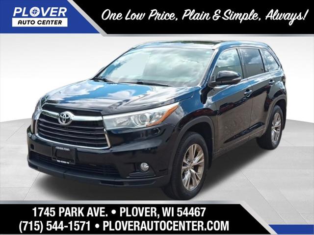 2015 Toyota Highlander XLE V6 for sale in Plover, WI