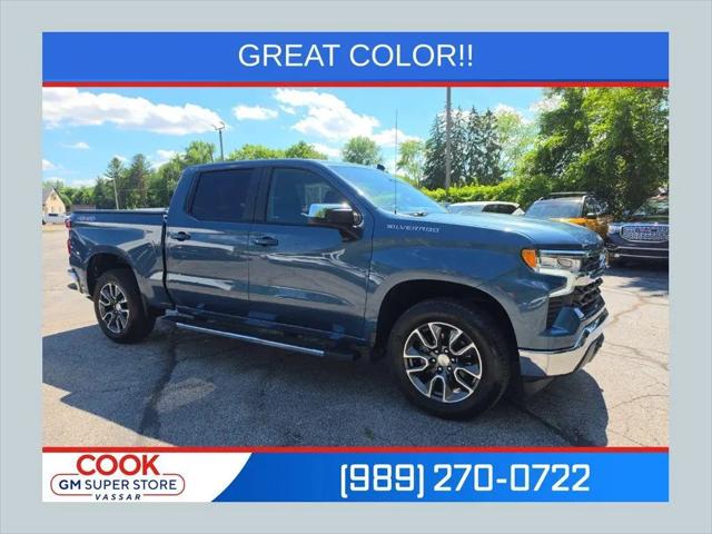 2024 Chevrolet Silverado 1500 4WD Crew Cab Short Bed LT with 2FL for sale in Vassar, MI