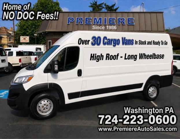 2023 Ram ProMaster 2500 Cargo Van High Roof 159" WB for sale in Washington, PA