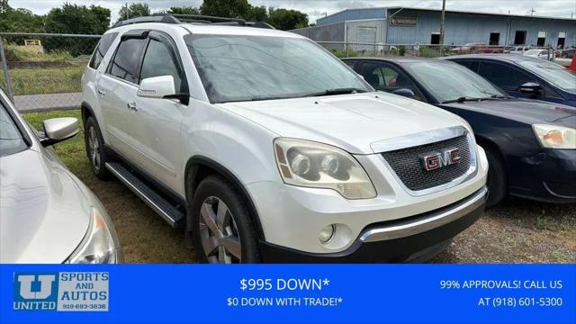 2011 GMC Acadia SLT-1 for sale in Muskogee, OK
