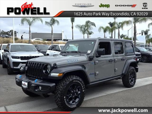 2023 Jeep Wrangler 4xe 4x4 for sale in Escondido, CA