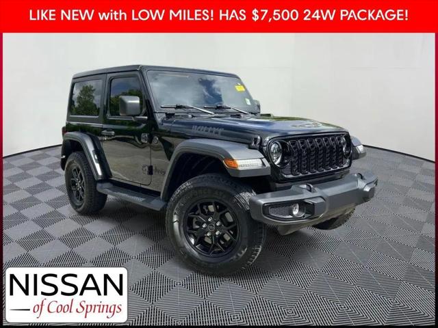 2024 Jeep Wrangler 2-Door Willys 4x4 for sale in Franklin, TN