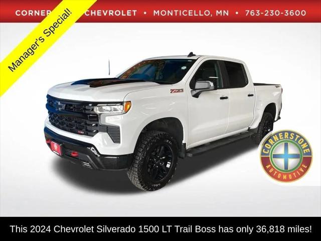 2024 Chevrolet Silverado 1500 4WD Crew Cab Short Bed LT Trail Boss for sale in Monticello, MN