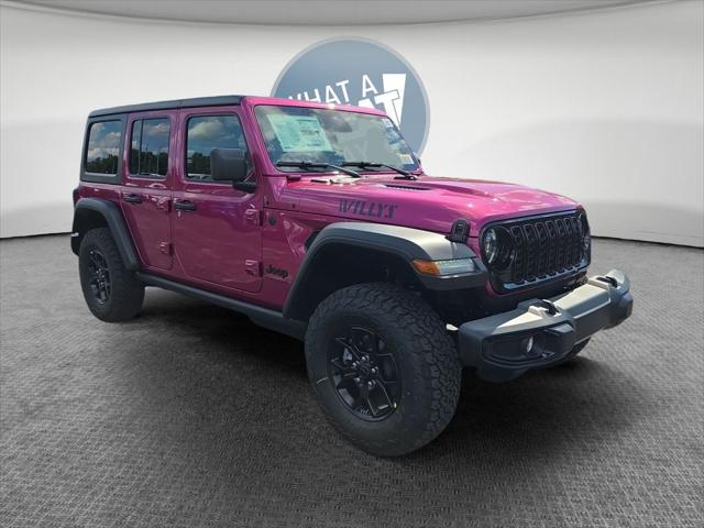 2026 Jeep Wrangler WRANGLER 4-DOOR WILLYS 2026 Jeep Wrangler WRANGLER 4-DOOR WILLYS