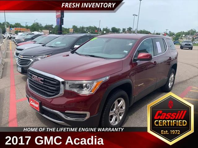 2017 GMC Acadia SLE-1 for sale in Cedar Rapids, IA