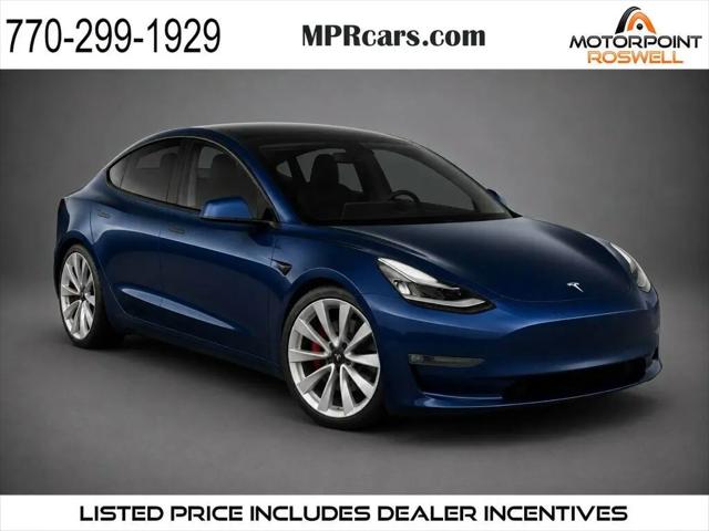 2021 Tesla Model 3 Long Range Dual Motor All-Wheel Drive for sale in Roswell, GA