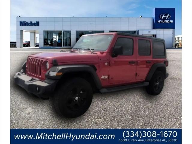 2020 Jeep Wrangler Sport S 4x4 for sale in Enterprise, AL