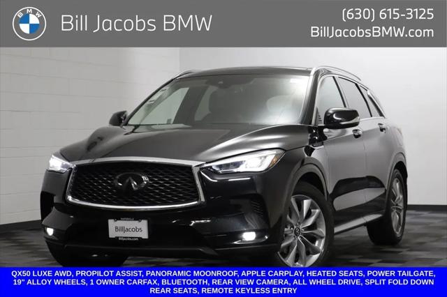 2021 INFINITI QX50 LUXE AWD for sale in Naperville, IL