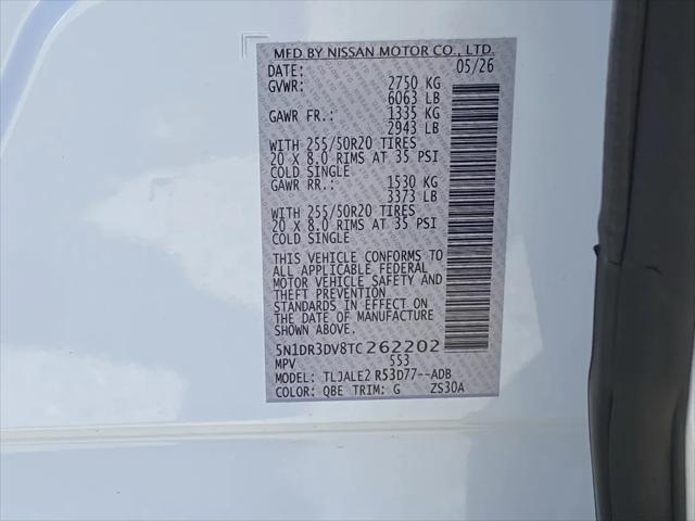 2026 Nissan Pathfinder Platinum