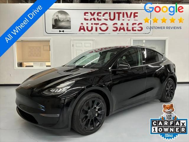 2021 Tesla Model Y Long Range Dual Motor All-Wheel Drive for sale in Fresno, CA