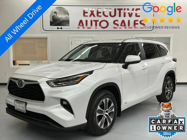 2023 Toyota Highlander Hybrid XLE for sale in Fresno, CA