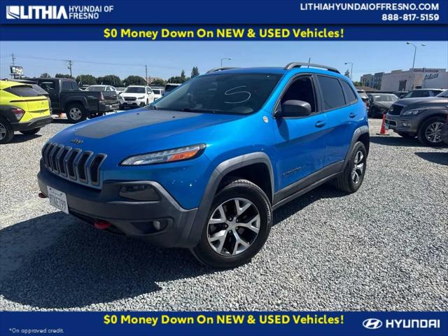 2018 Jeep Cherokee Trailhawk 4x4 for sale in Fresno, CA