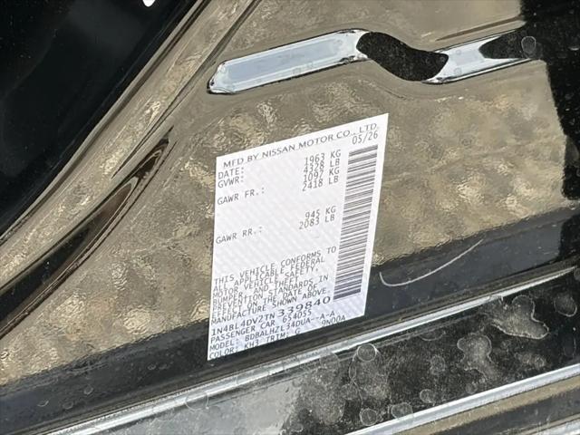 2026 Nissan Altima SV FWD